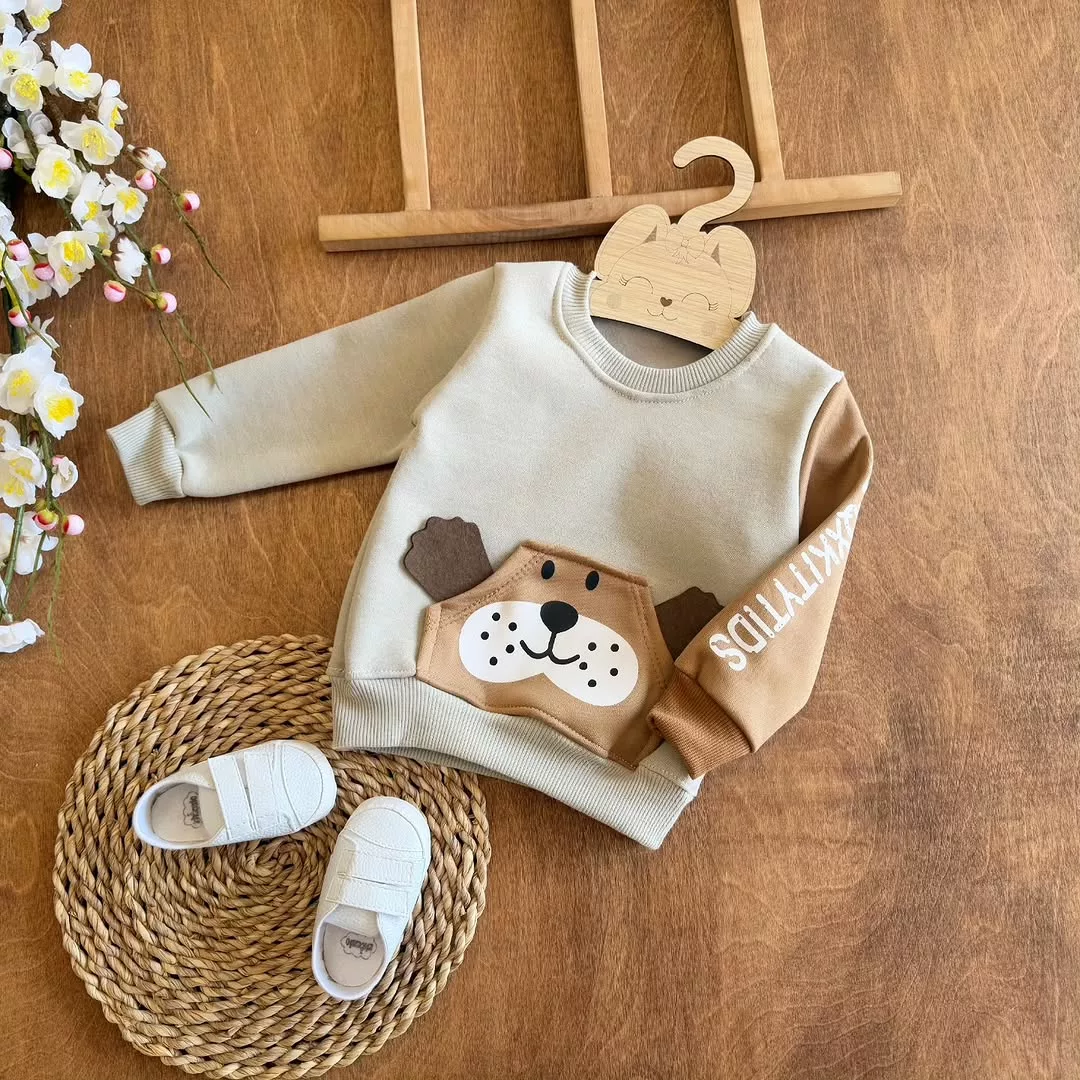 بلوز تک توکرکی جیبدار هاپو سایز 35 کد 5739