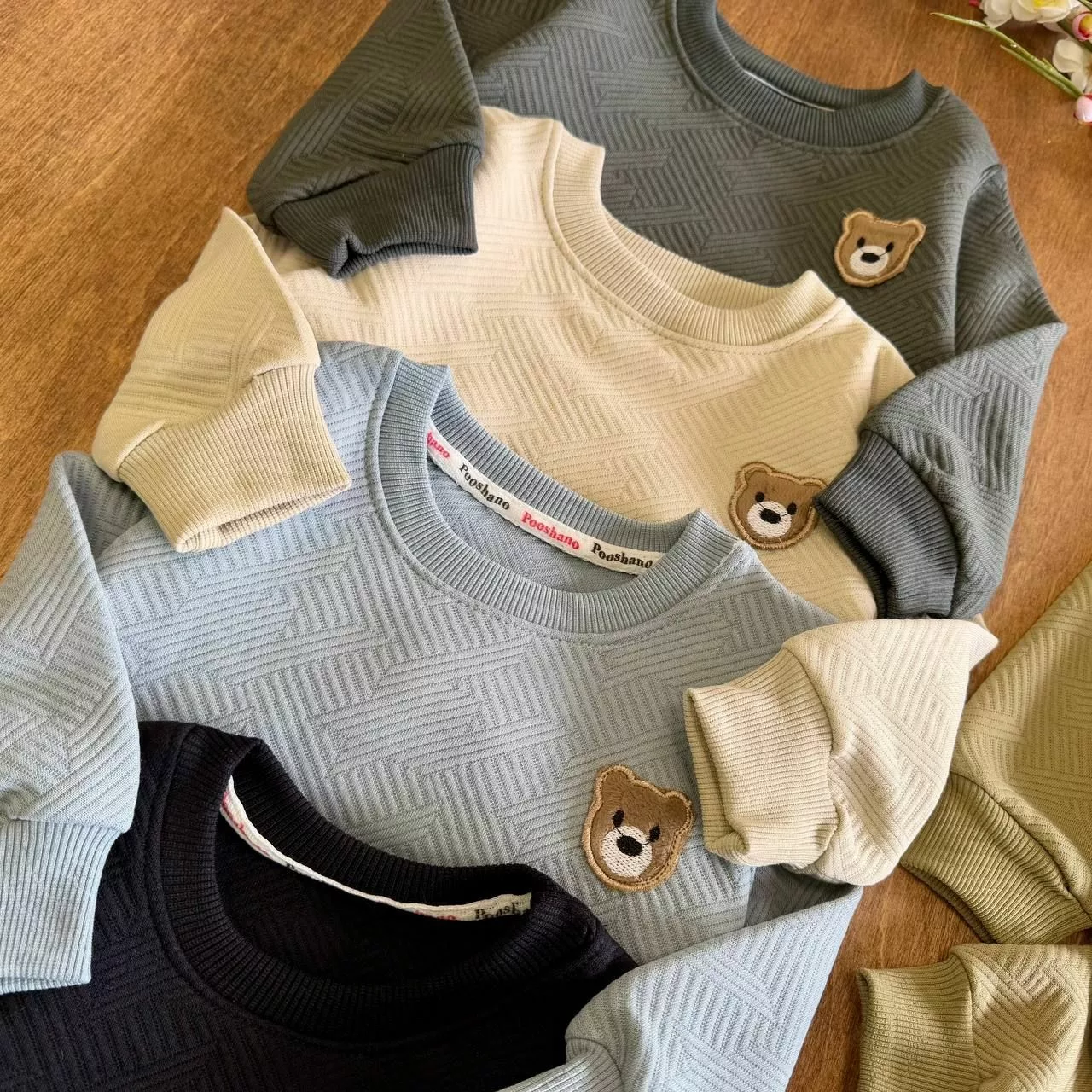 بلوز شلوار ژاکارد راه راه سایز ۳۵ تا ۴۵ کد ۵۷۹۹