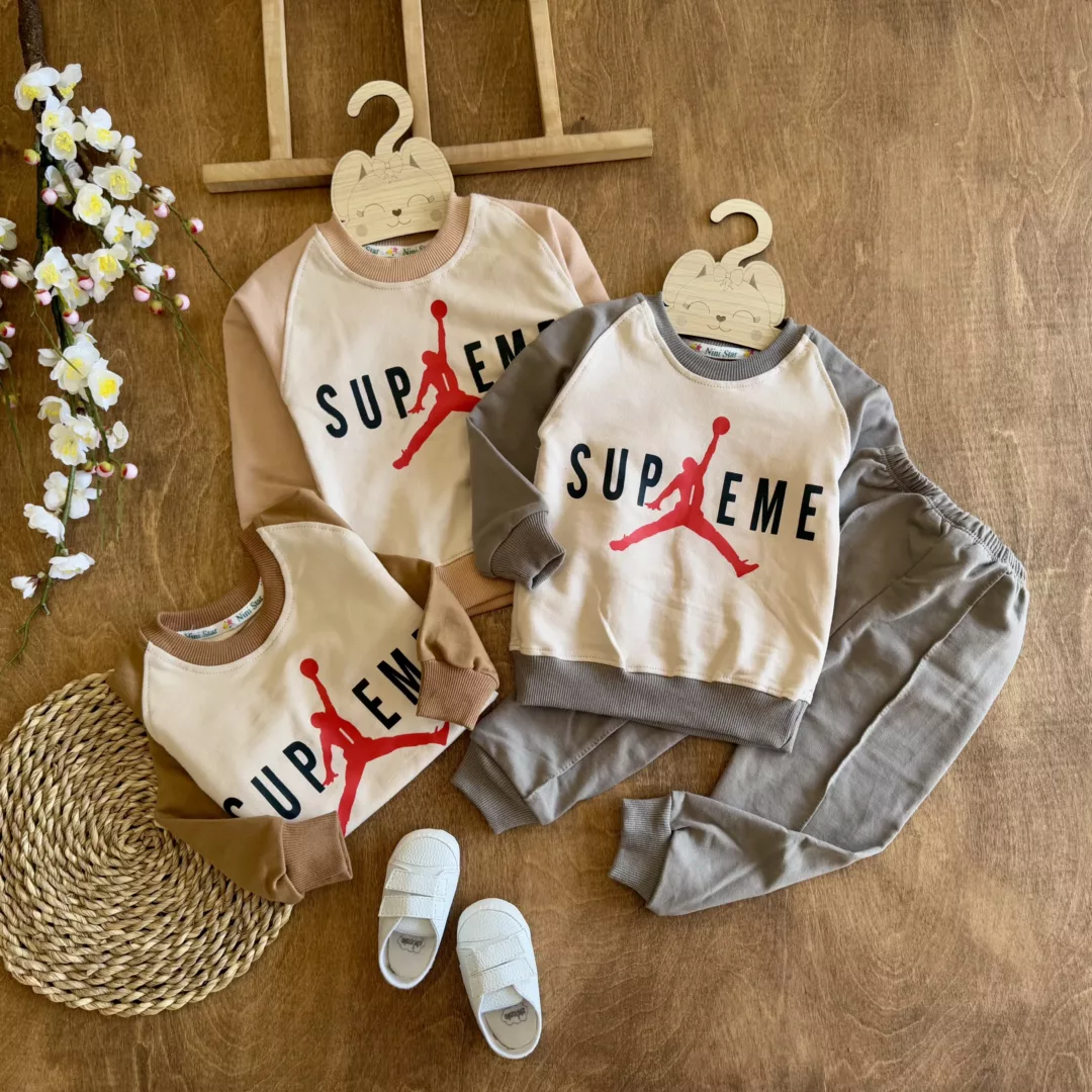 بلوز شلوار جردن سایز ۳۵ تا ۴۵ کد ۵۶۴۶