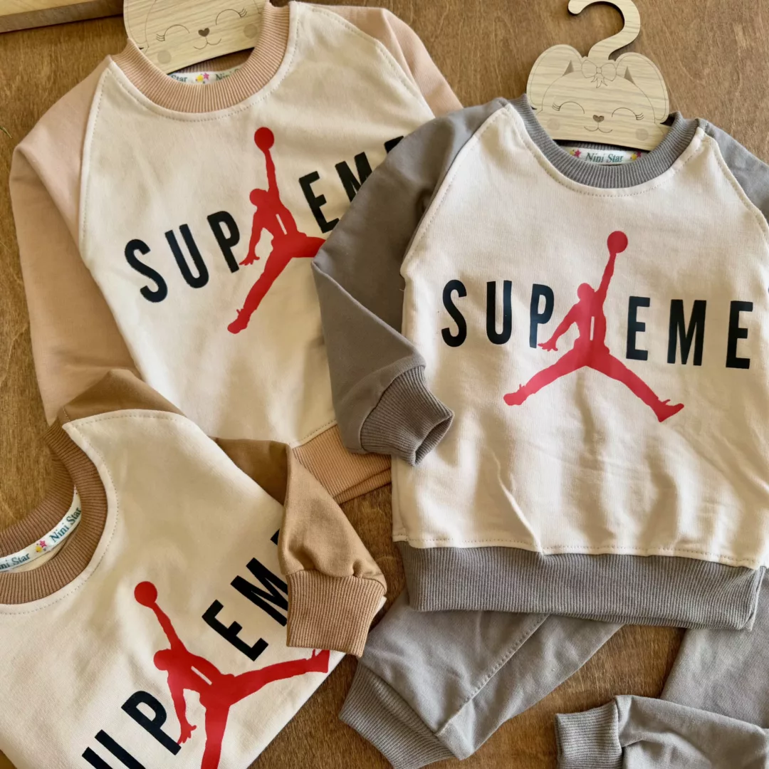 بلوز شلوار جردن سایز ۳۵ تا ۴۵ کد ۵۶۴۶