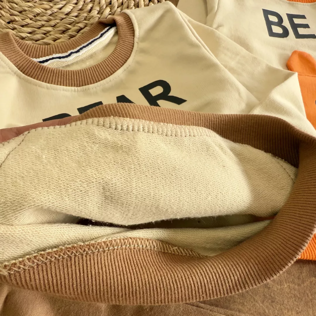 بلوز شلوار خرس جیب گوش دار Bear سایز 35،40 کد 5750