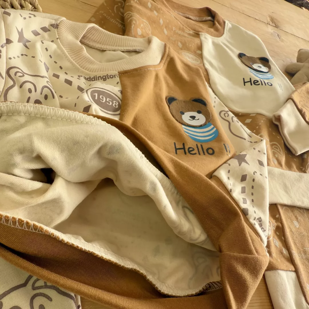 بلوز شلوار کله خرس برجسته Hello کد 5766