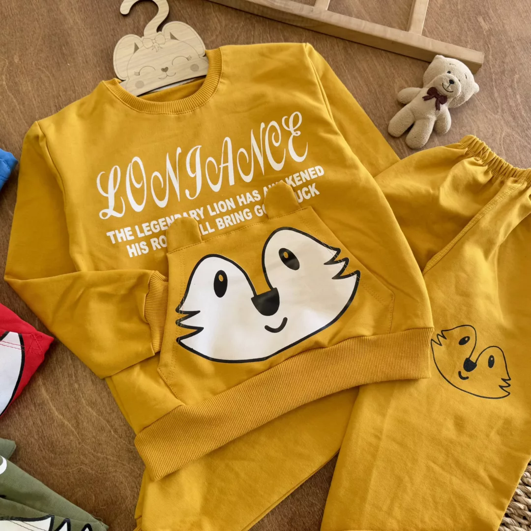 بلوز شلوار گوش دار روباه (ES) سایز 30 تا 40 کد 5755