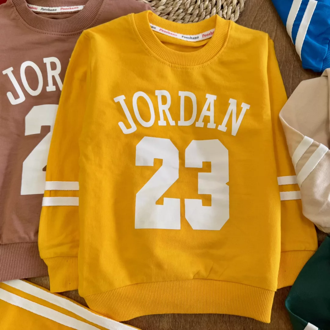 بلوز شلوار جردن 23 سایز 40 تا 55 کد 5777