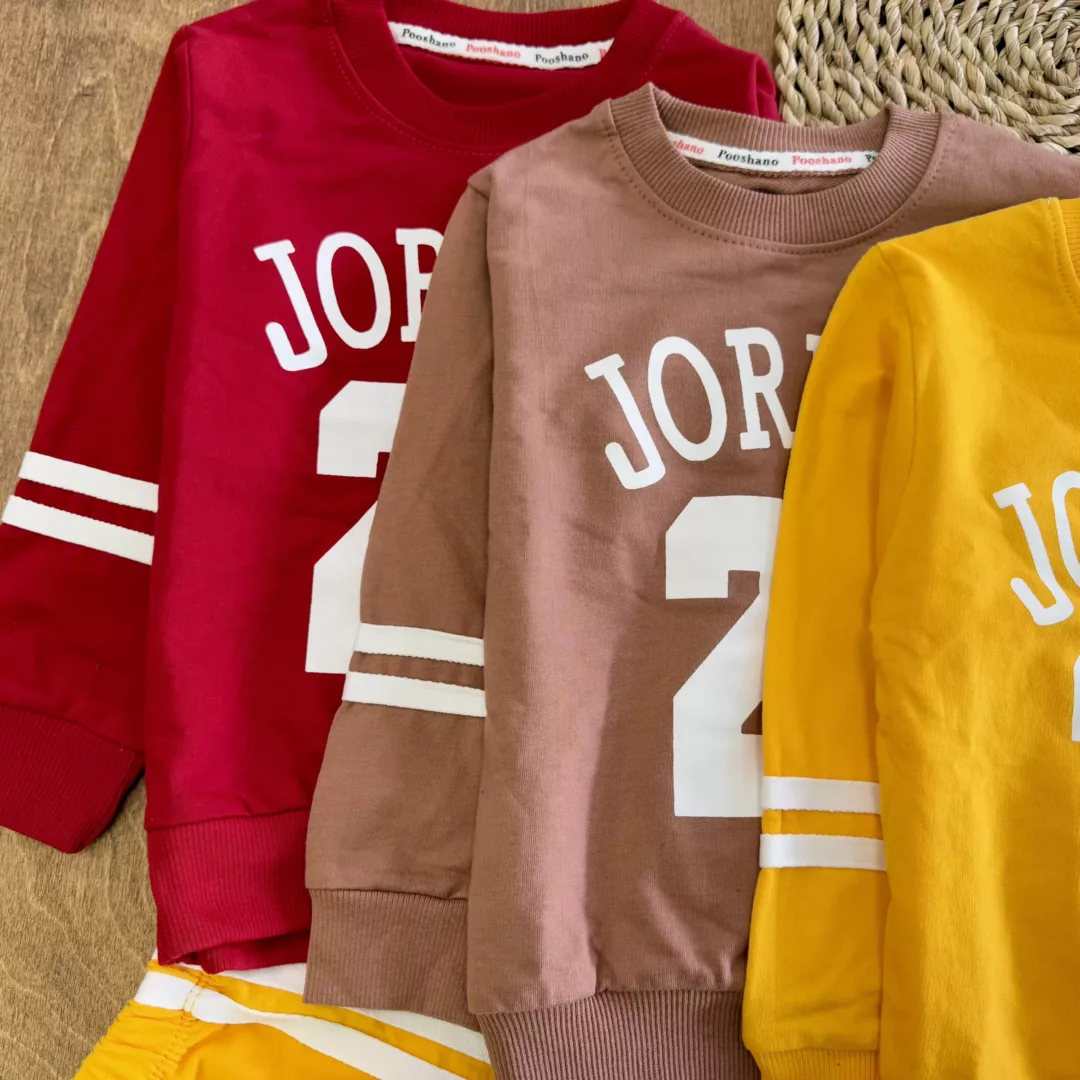 بلوز شلوار جردن 23 سایز 40 تا 55 کد 5777