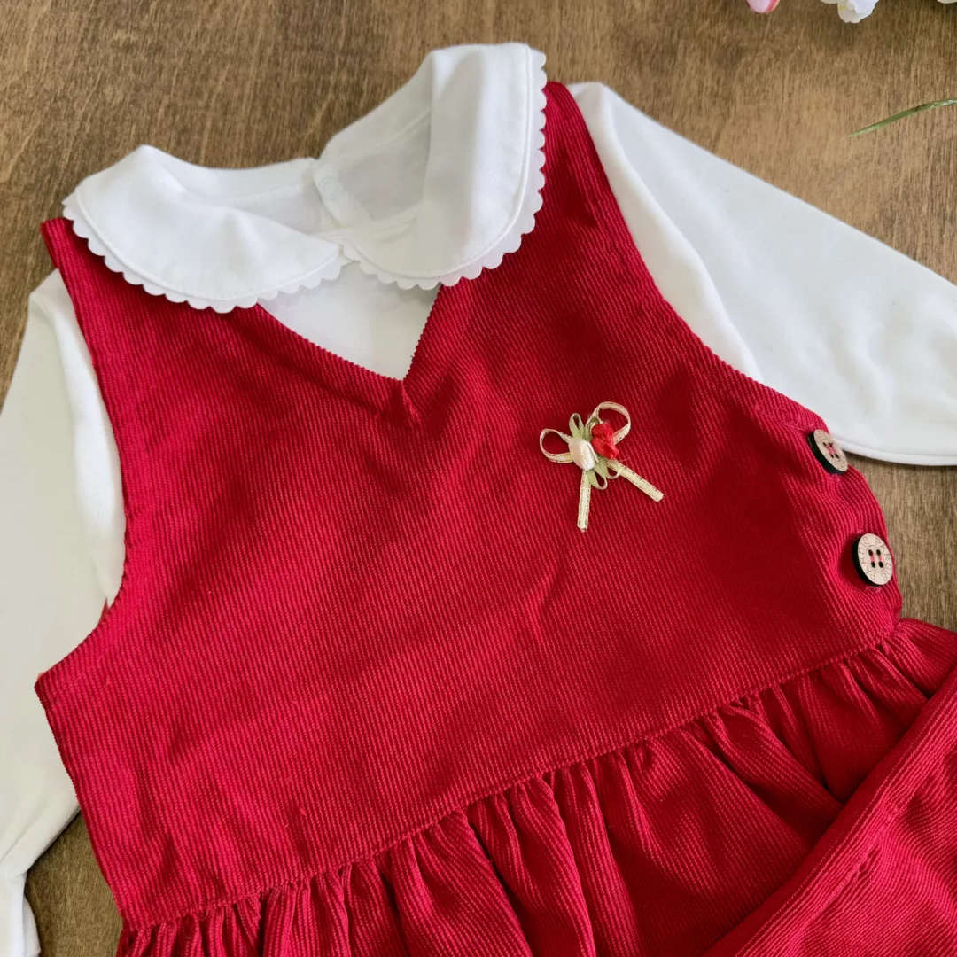 سه تکه بلوز شلوار سارافون گیلدا کد 3820