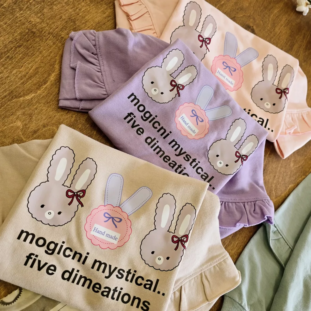 بلوز شلوار سه کله خرگوش چین دار سایز 45،50 کد 5756