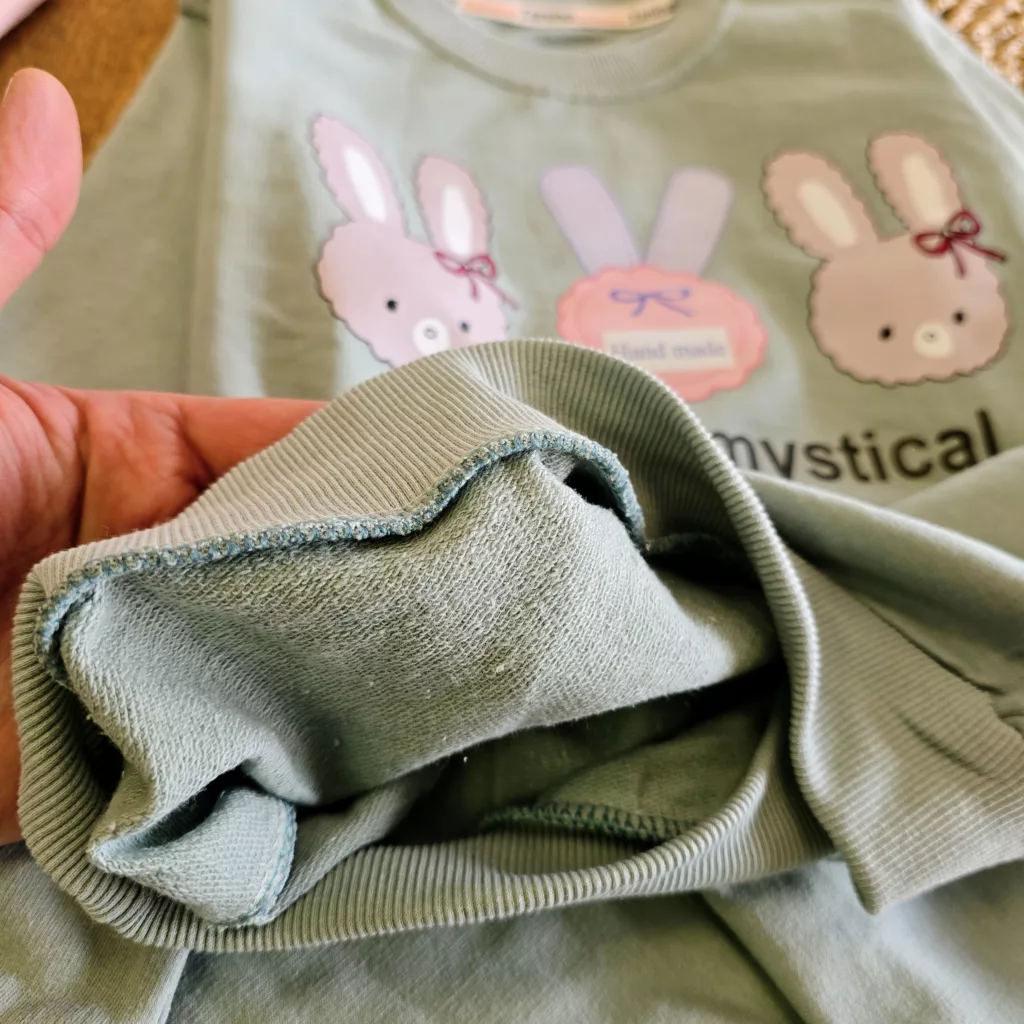 بلوز شلوار سه کله خرگوش چین دار سایز 45،50 کد 5756