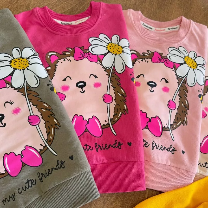 بلوز شلوار جوجه تیغی و گل سایز ۳۵ تا ۴۵ کد ۵۷۹۷