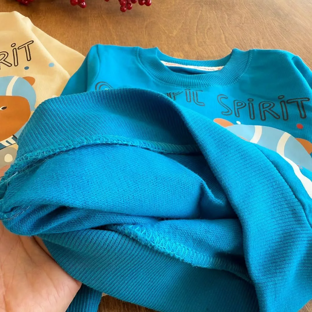 بلوز شلوار المپیک زمستانی حیوانات سایز ۳۵ تا ۴۵ کد ۵۷۳۳