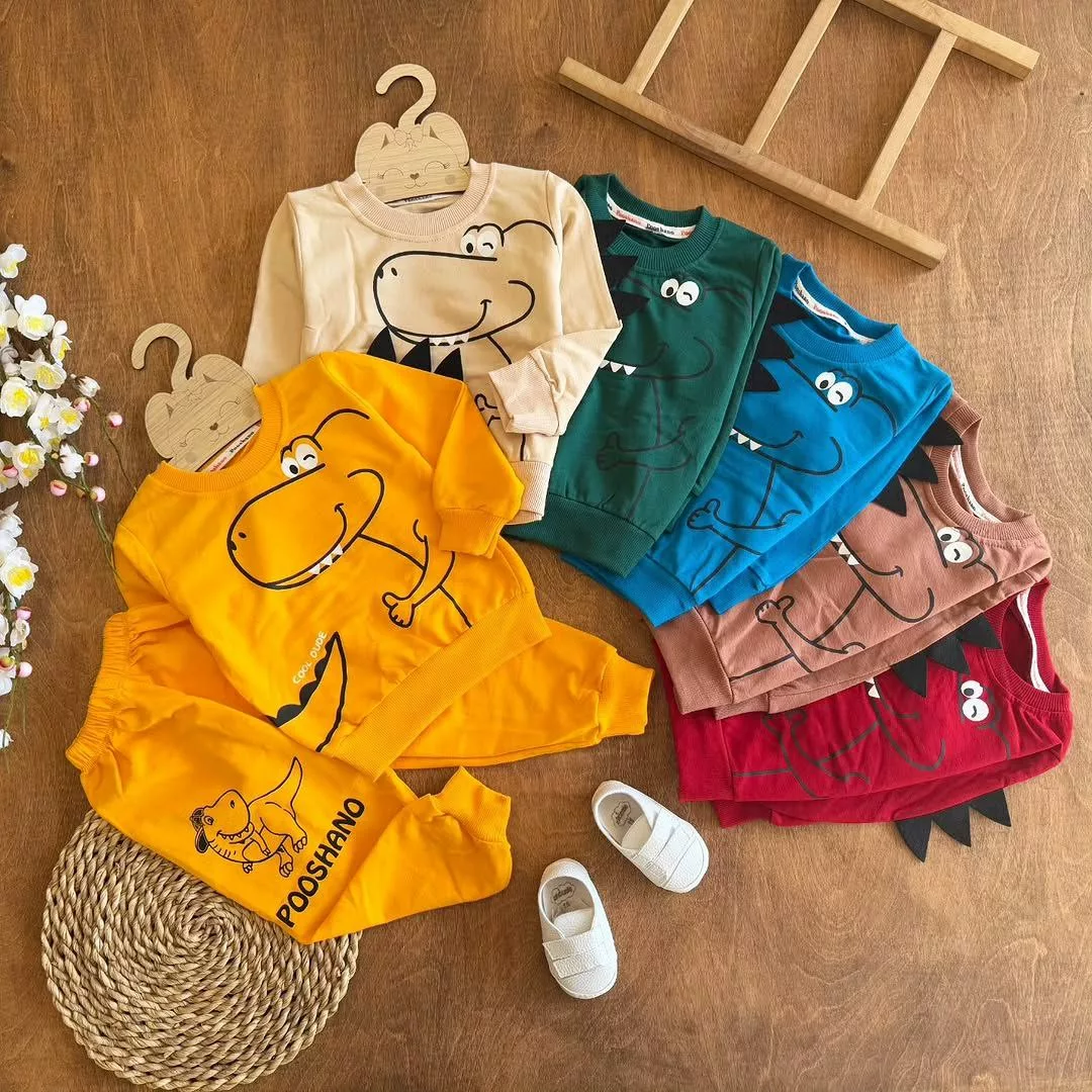 بلوز شلوار دایناسور پوشانو سایز ۳۵ تا ۵۰ کد ۵۷۳۴