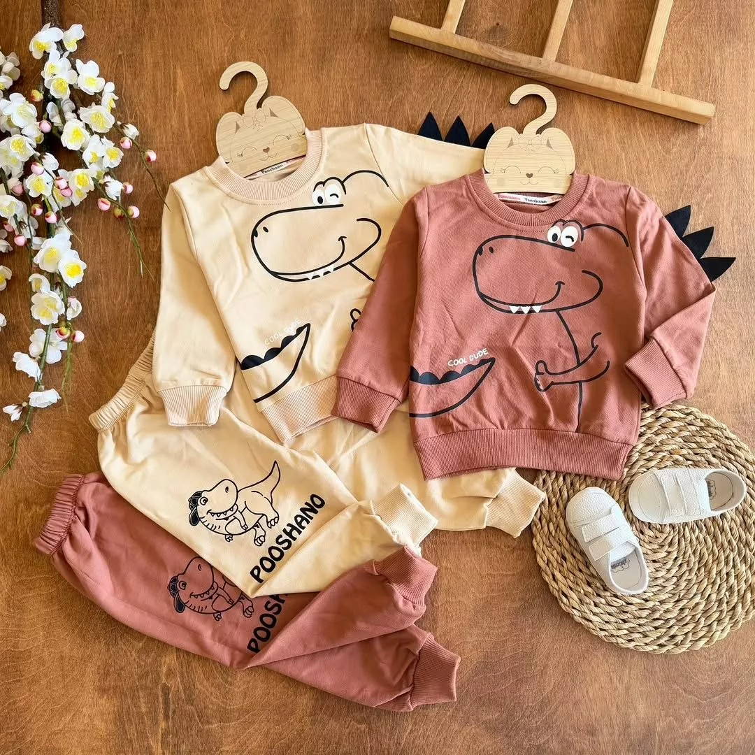 بلوز شلوار دایناسور پوشانو سایز ۳۵ تا ۵۰ کد ۵۷۳۴