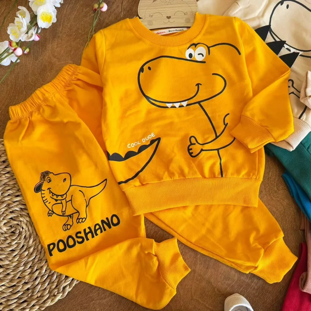 بلوز شلوار دایناسور پوشانو سایز ۳۵ تا ۵۰ کد ۵۷۳۴