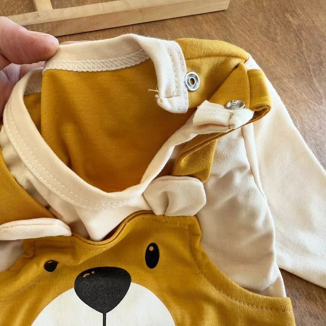 سرهمی طرح پیشبندی خرس سایز ۲،۳ کد ۵۷۳۵