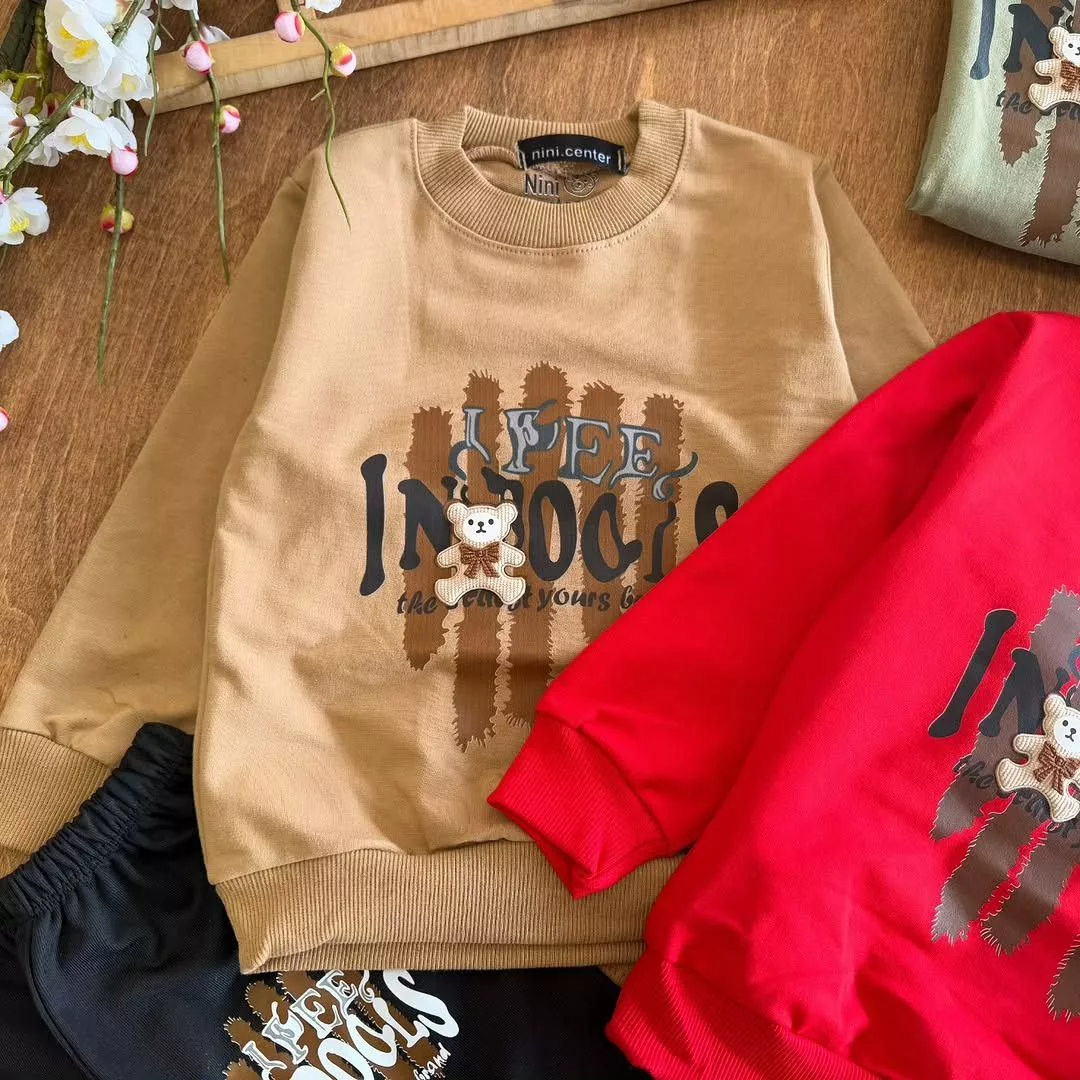 بلوز شلوار خرس برجسته (nc) سایز ۴۰،۴۵ کد ۵۷۴۱