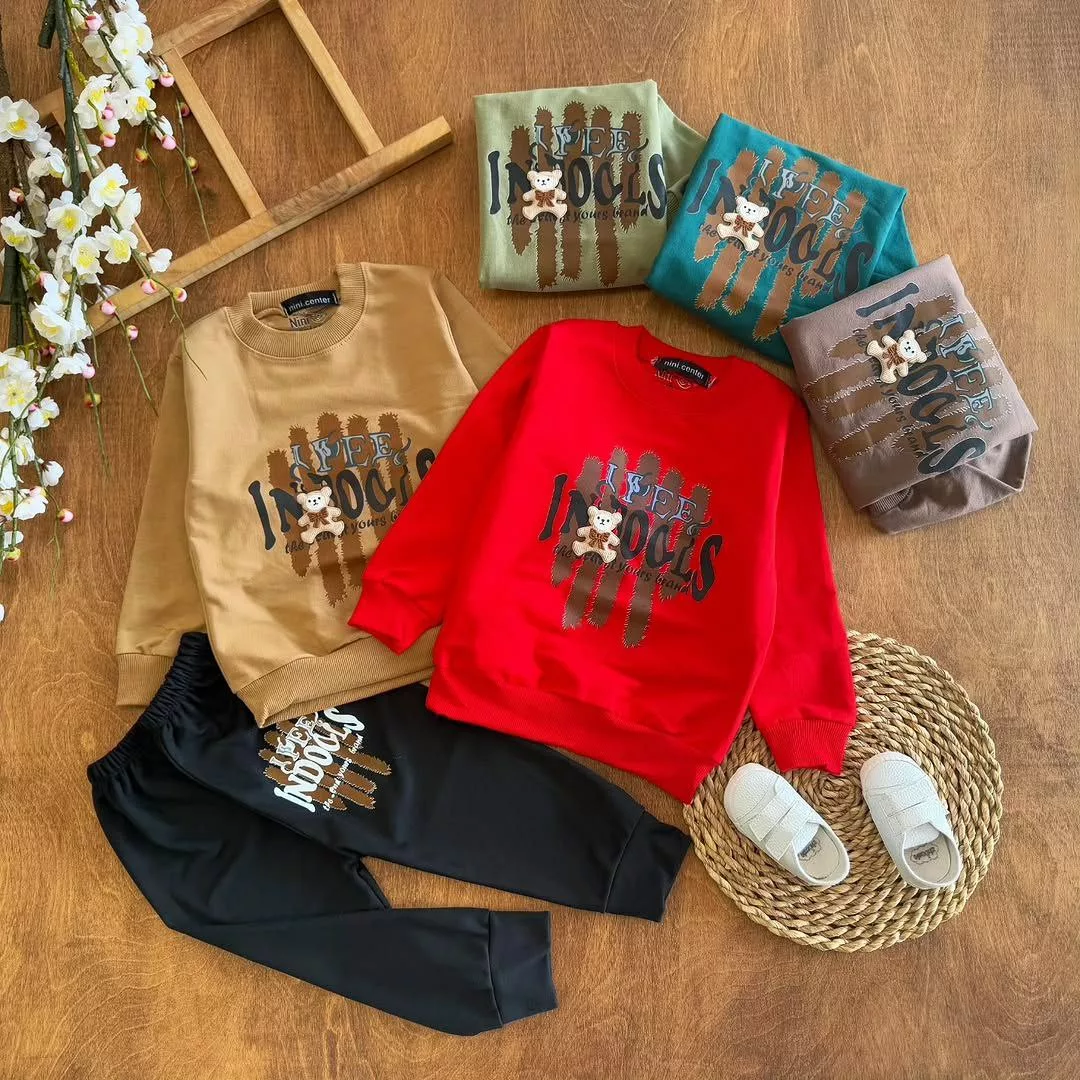 بلوز شلوار خرس برجسته (nc) سایز ۴۰،۴۵ کد ۵۷۴۱