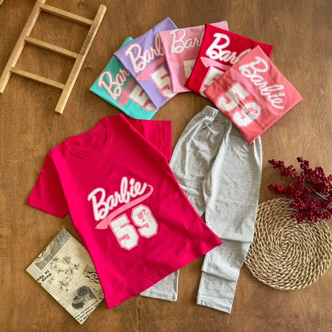 تیشرت ساپورت باربی Barbie 59 سایز ۵۵،۶۰ کد ۵۷۴۴