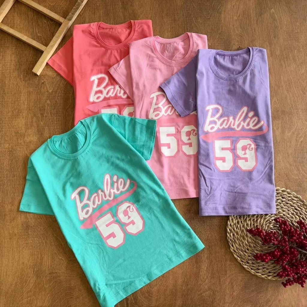 تیشرت ساپورت باربی Barbie 59 سایز ۵۵،۶۰ کد ۵۷۴۴