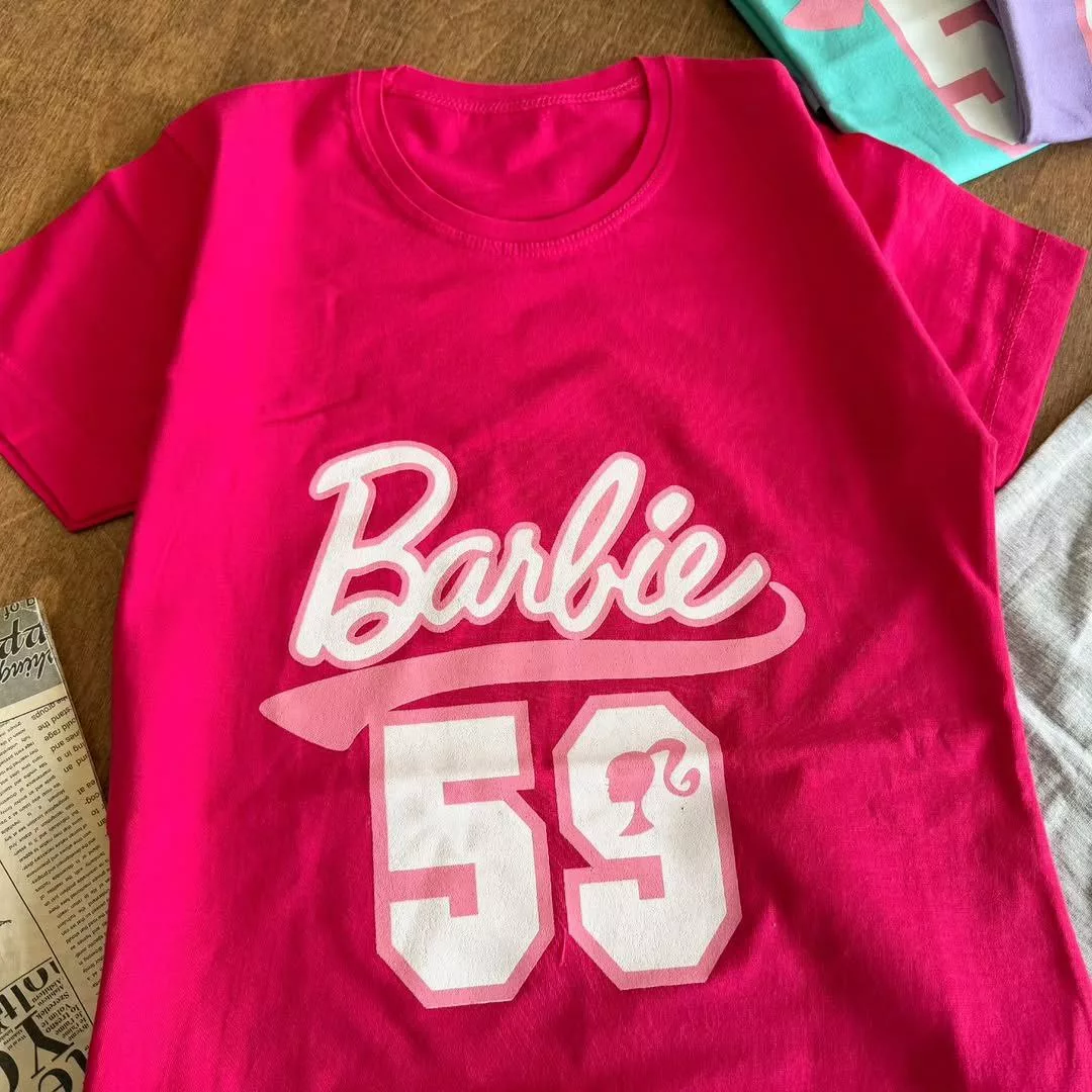 تیشرت ساپورت باربی Barbie 59 سایز ۵۵،۶۰ کد ۵۷۴۴