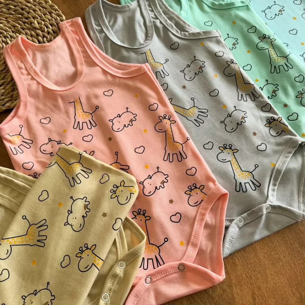 بادی رکابی زرافه و اسب آبی سایز ۵،۶ کد ۵۷۴۸