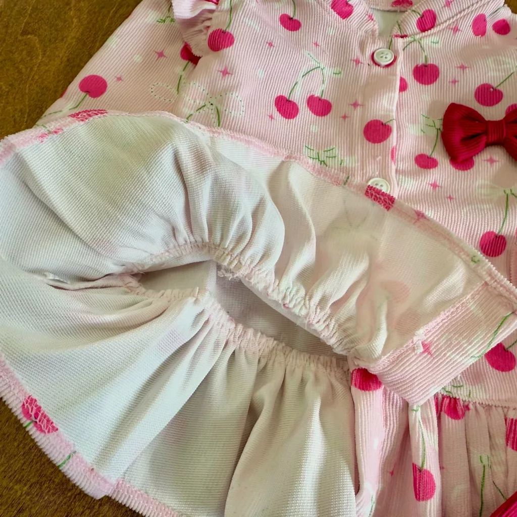 مانتو شلوار مخمل هددار آلبالو (سرخابی) کد 3875