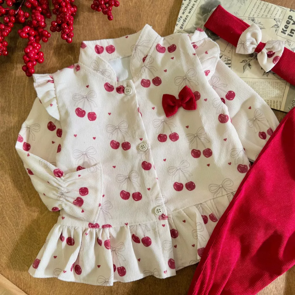 مانتو شلوار مخمل هددار آلبالو (زرشکی) کد ۵۷۲۷