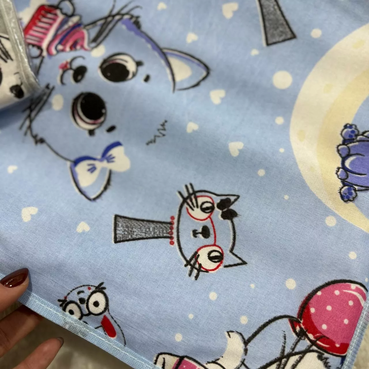 زیرانداز تعویض پوشک بالش دار گربه کد 5806