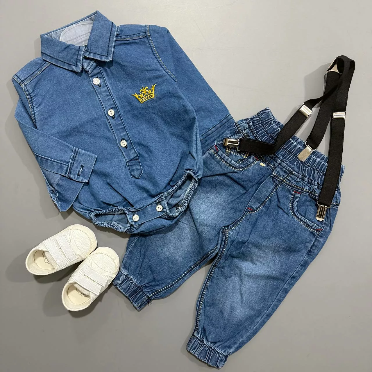 سه تکه مجلسی بادی شلوار ساسبندی لی کد 5835