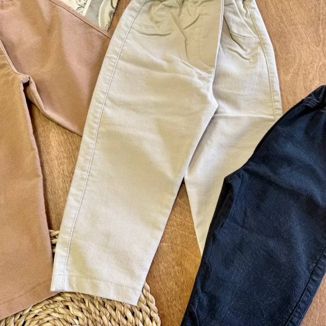 شلوار لی طرح ساده سایز 50 تا 70 کد 5898