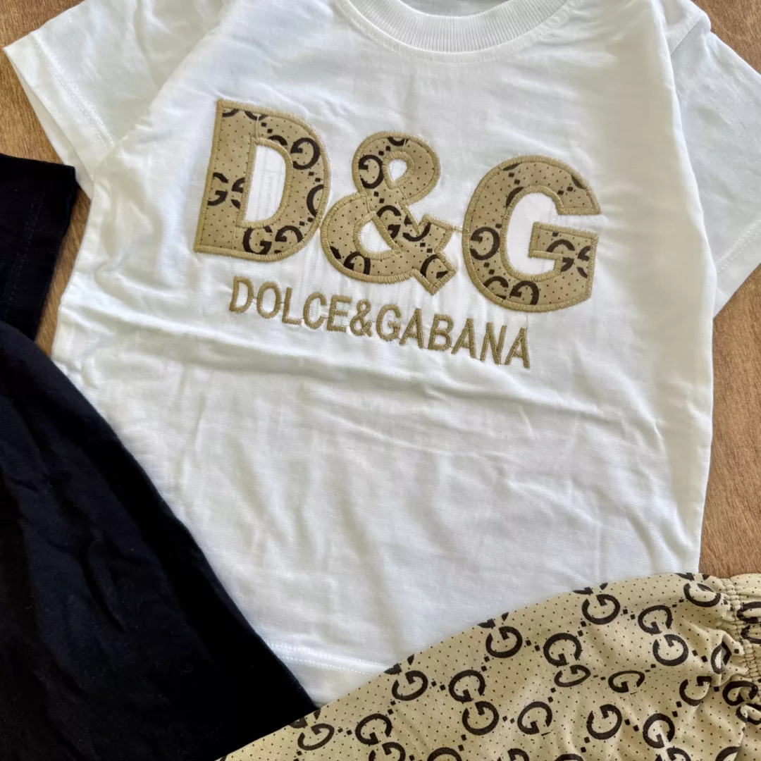 تیشرت شلوارک گوچی DG سایز ۴۰ تا ۵۵ کد ۵۸۳۷