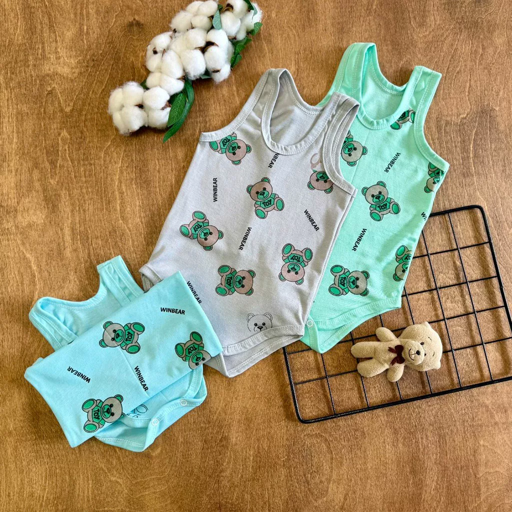 بادی رکابی خرس تدی toy سایز ۲،۳ کد ۵۸۲۸