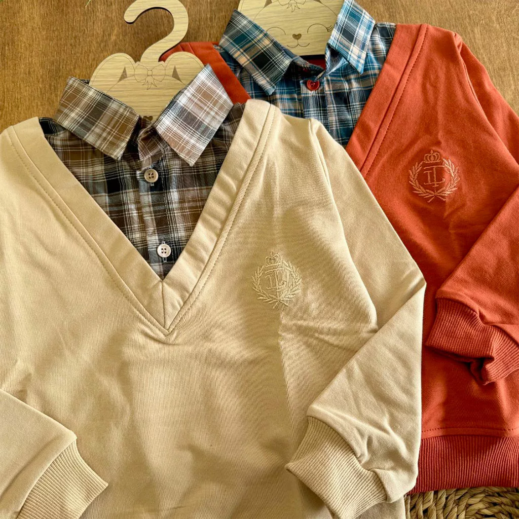 بلوز تک دورس یقه پیراهنی سایز ۴۵ تا ۶۰ کد ۵۸۲۴