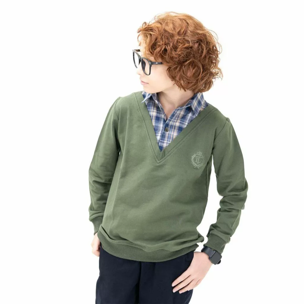 بلوز تک دورس یقه پیراهنی سایز ۴۵ تا ۶۰ کد ۵۸۲۴