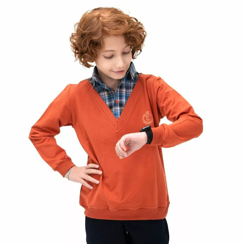 بلوز تک دورس یقه پیراهنی سایز ۴۵ تا ۶۰ کد ۵۸۲۴