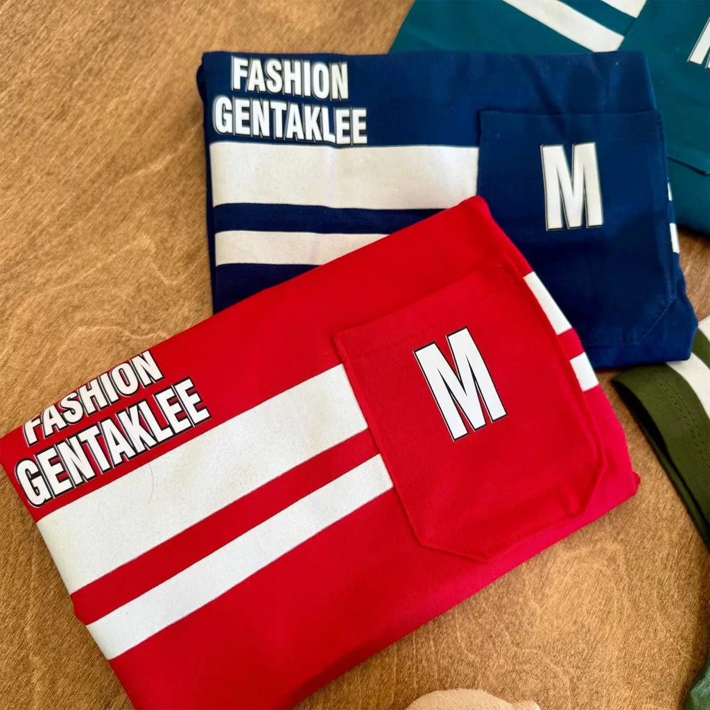 تیشرت شلوارک جیبدار طرح M سایز ۴۰ تا ۵۵ کد ۵۸۴۸