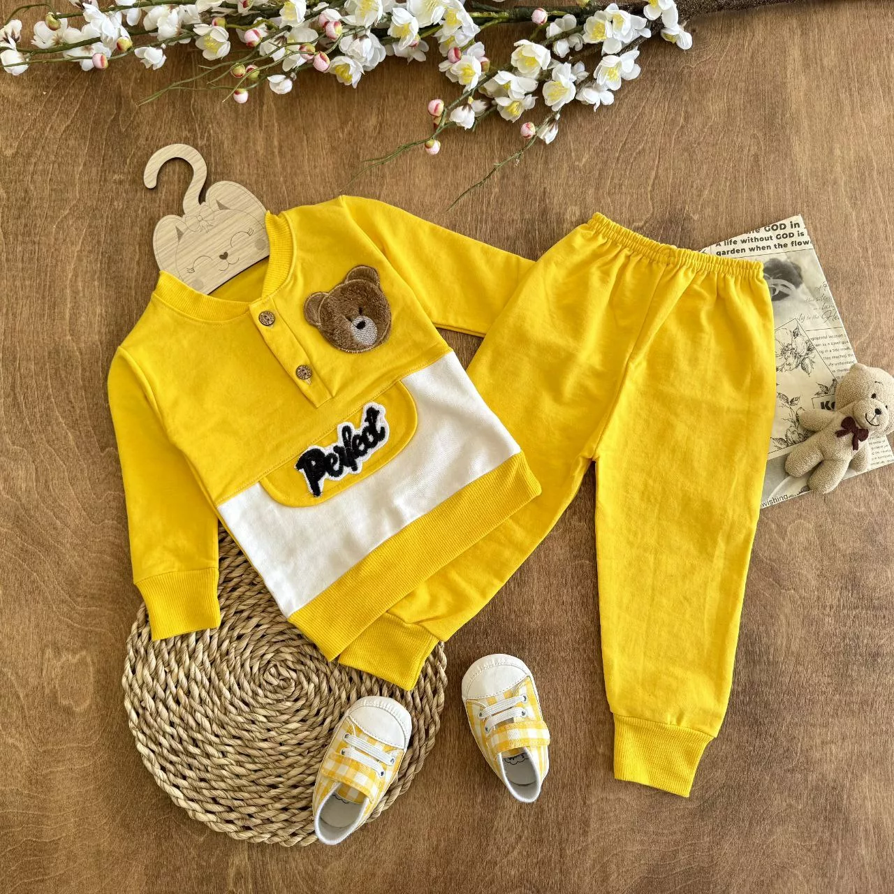 بلوز شلوار خرس پرفکت perfect سایز ۳۵،۴۰ کد ۵۸۲۲