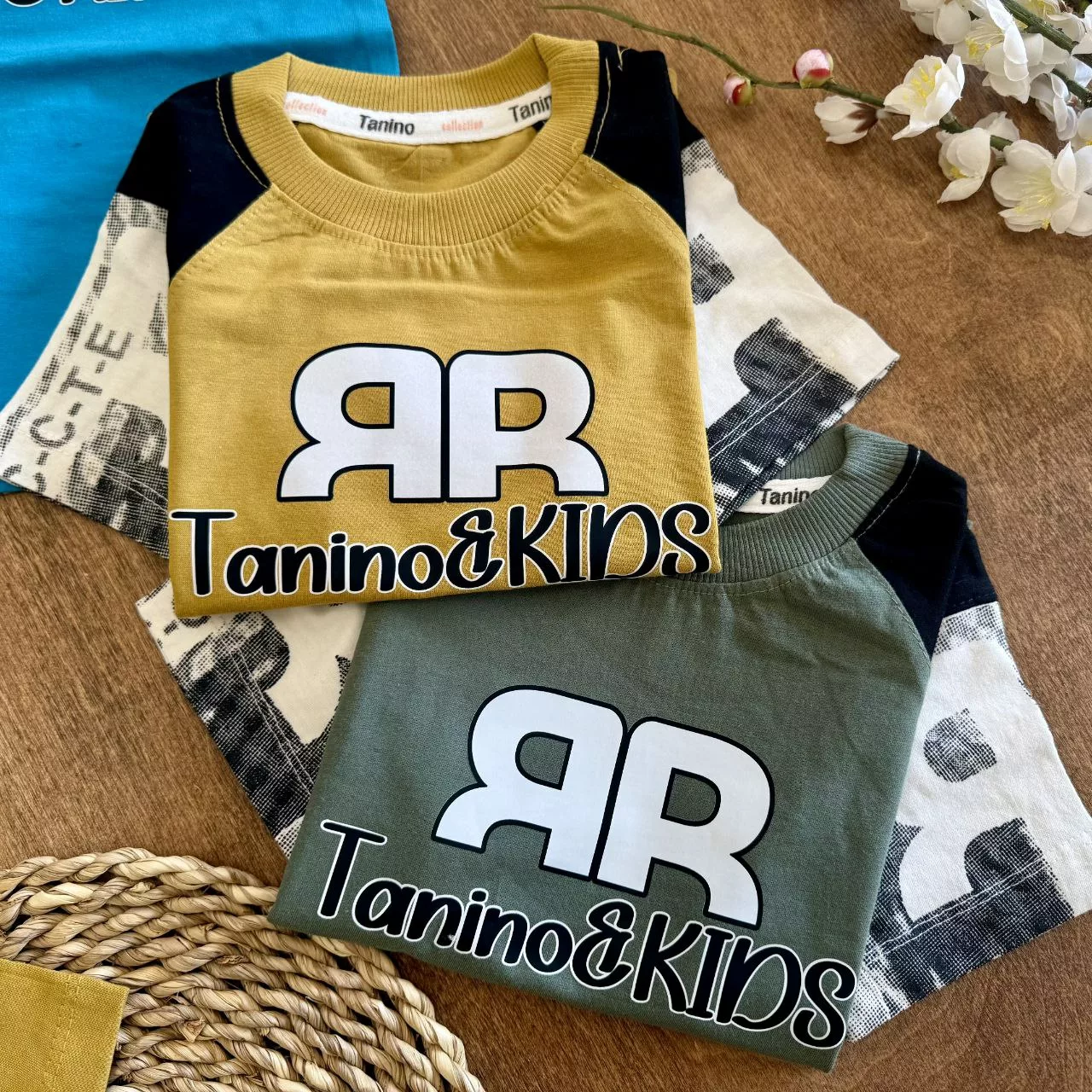 تیشرت شلوارک رگلان R تنی نو سایز ۴۰،۴۵ کد ۵۸۶۱