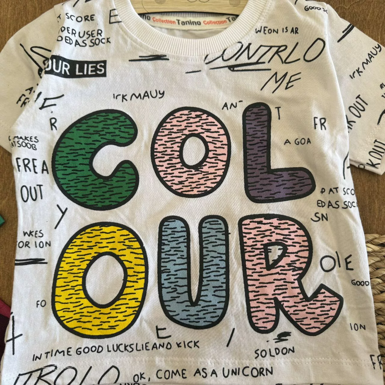 تیشرت شلوارک لینن colour سایز ۳۵ تا ۵۰ کد ۵۸۶۲