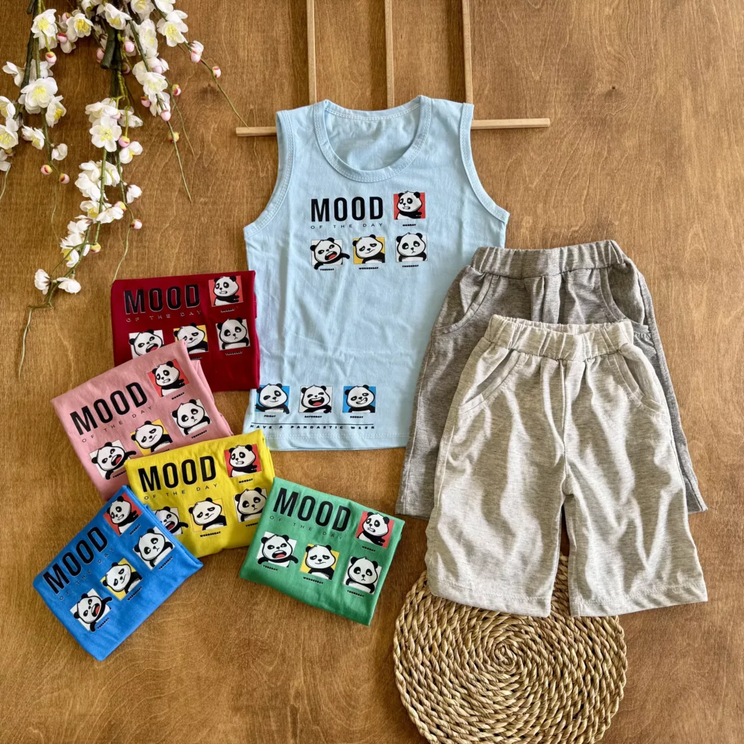 تاپ شلوارک پاندا mood سایز 45،50 کد 5953
