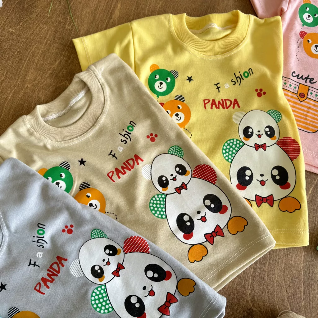 تیشرت شلوارک پاندا و خرس fashion cute کد 5966