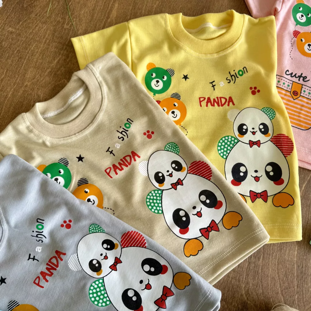 تیشرت شلوارک پاندا و خرس fashion cute کد 5966