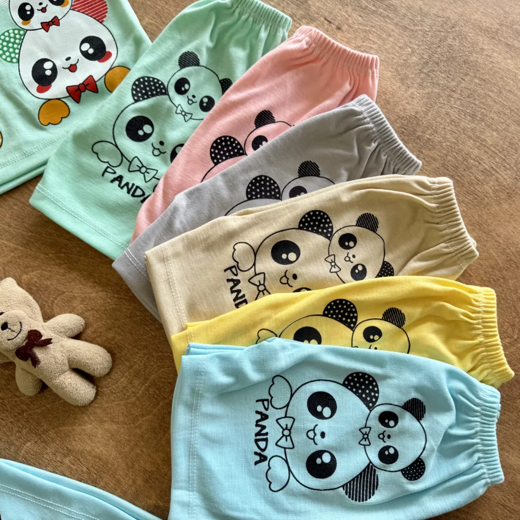 تیشرت شلوارک پاندا و خرس fashion cute کد 5966