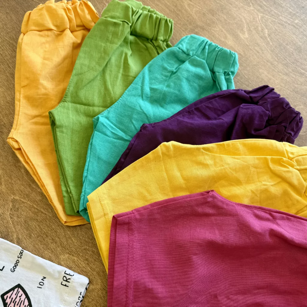 تیشرت شلوارک لینن colour سایز ۳۵ تا ۵۰ کد ۵۸۶۲