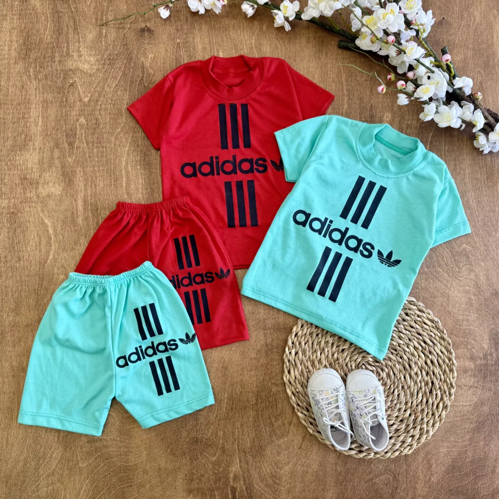 تیشرت شلوارک آدیداس adidas سایز 4 تا 6 کد 6006