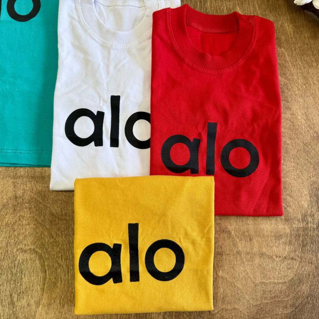 تیشرت تک طرح alo سایز 40،45 کد 6015