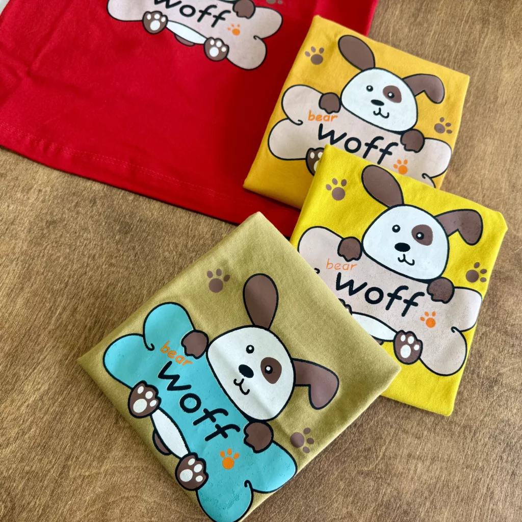 تیشرت تک هاپو استخوان woff سایز 40،45 کد 6013