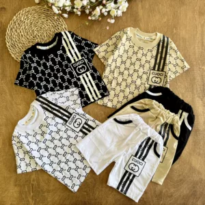 تیشرت شلوارک گوچی سایز 35 تا 45 کد 3080