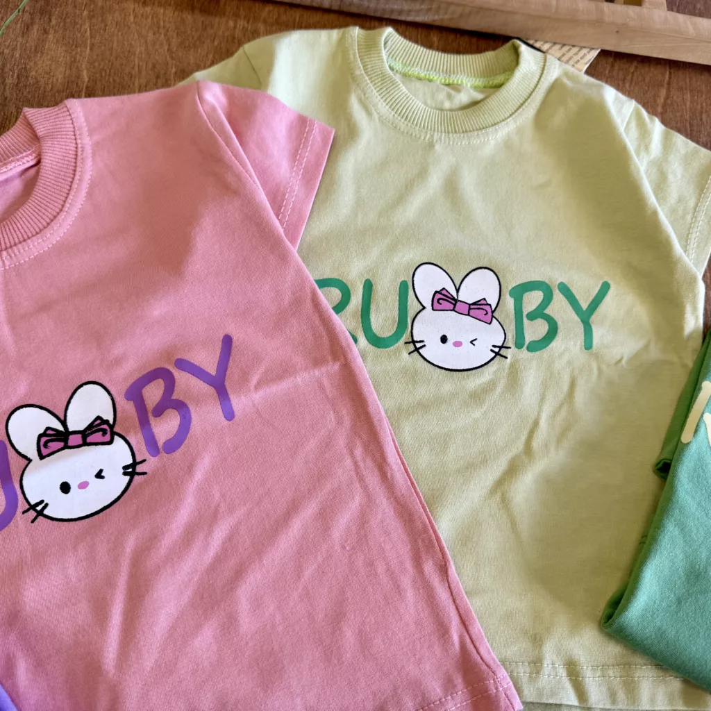 تیشرت شلوارک خرگوش Rubby کد 6099