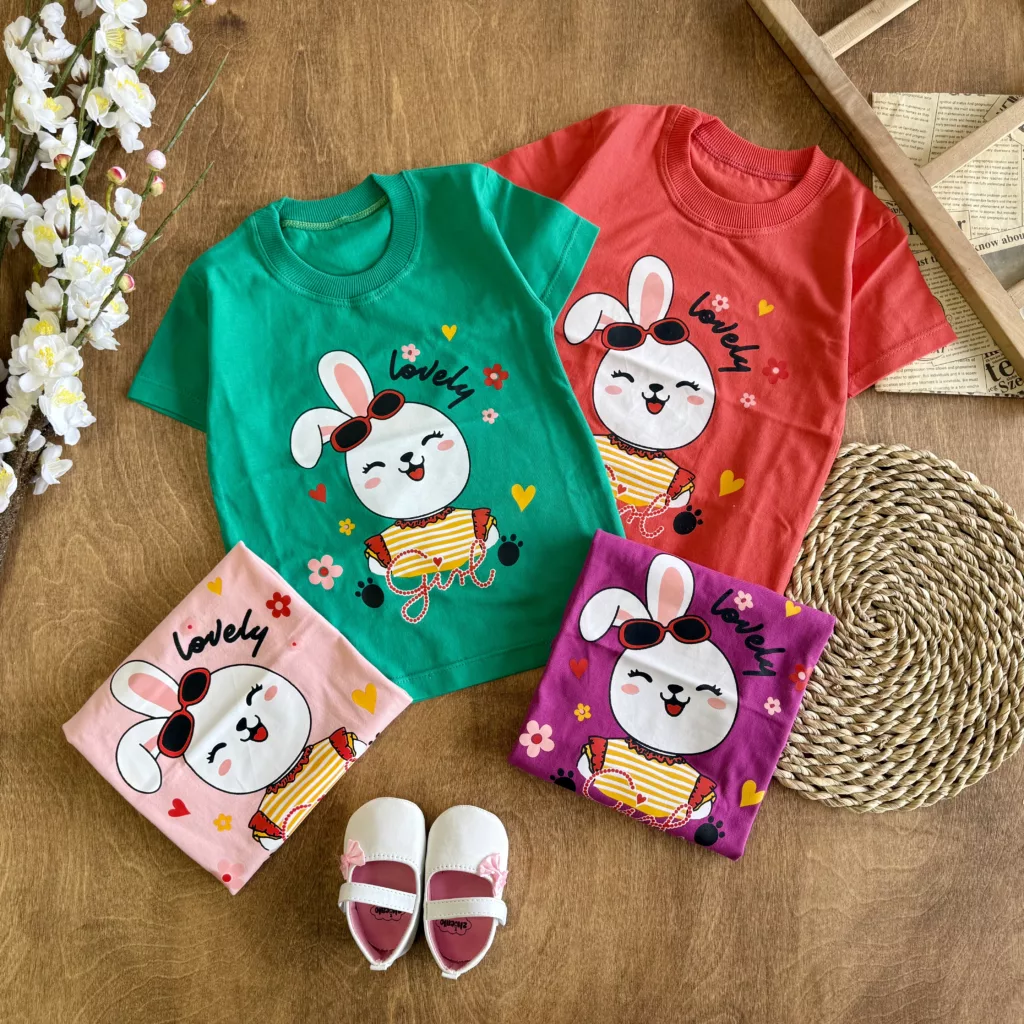 تیشرت تک خرگوش عینکی lovely کد 6122