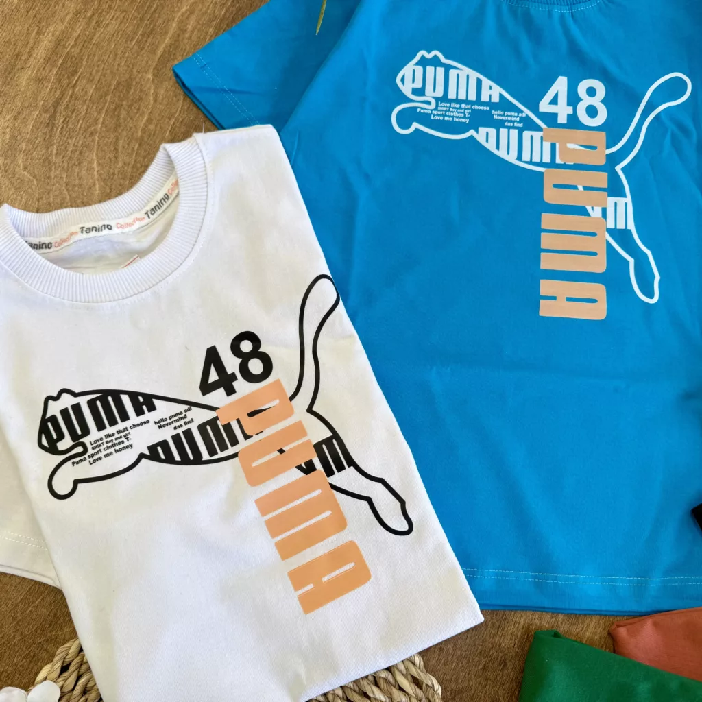 تیشرت تک طرح puma 48 سایز 50،55 کد 6126